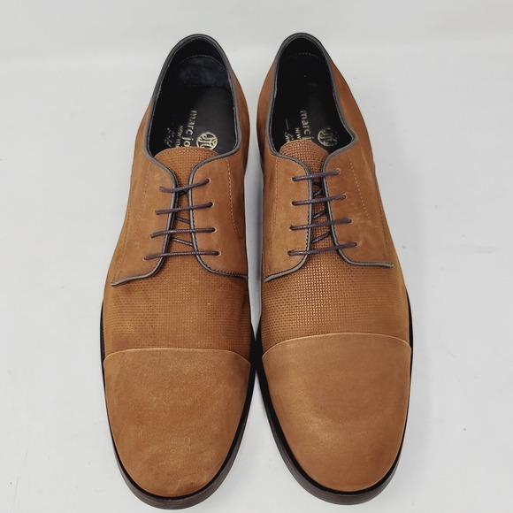 Marc Joseph Men\'s Oxfords Size 13 M Nubuck Dowing St Cappuccino Dress Shoes main image 9